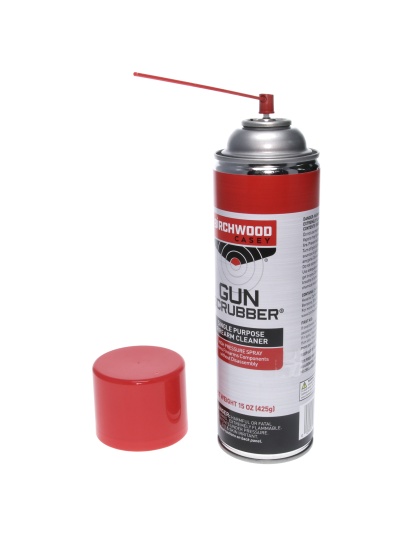 Birchwood Casey Gun Scrubber, Gun Scrubber Firearm Cleaner, Aerosol Can, 15oz