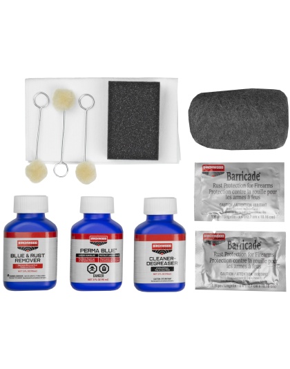 Birchwood Casey Perma Blue Liquid, Gun Blue, Kit