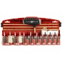Real Avid Cleaning Kit, Gun Boss Pro-Universal Gun Cleaning Kit, Multi-Function Handle, Three Brass Rod Sections, Kickstand Tool Case, Labeled compartments, Fits .22, .243, .280, .270, .30, .357, 9mm, .40, .45, 20Ga, 12Ga