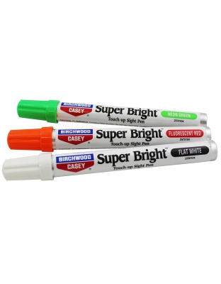 Birchwood Casey Super Bright Pen Kit, Green/Red/White, Blister Card