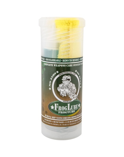 FrogLube System Kit, FrogTube, with 1oz Solvent/ 4oz CLP Paste/ 1.5oz CLP Squeeze Tube/ Brush & Towel
