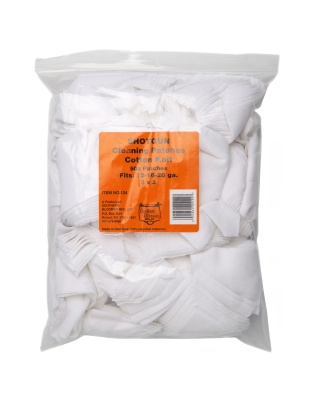 Southern Bloomer Cotton Patch, 3"x3", For All Gauges Shotgun, Bulk, 500 Pack