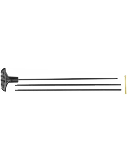 Hoppe's Rod, .17 CAL, 3 Pc Steel, Clam Pack