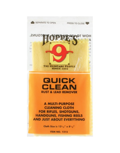 Hoppe's Quick Clean Rust & Lead Remover Cloth