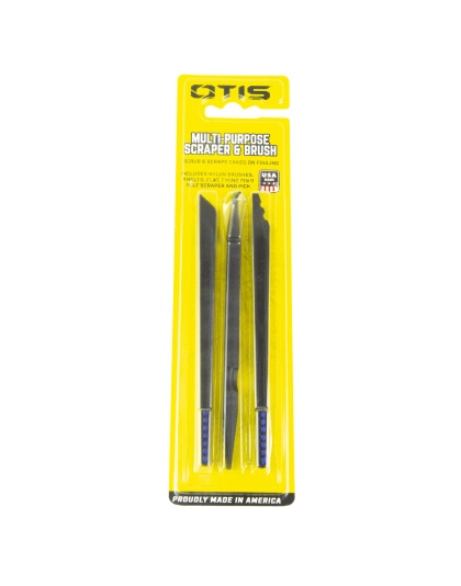 Otis Technology Multi-Purpose, Scraper & Brush Set, 3 Piece Set, Black