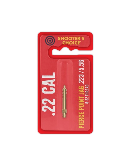 Shooter's Choice Pierce Point Jag, 8-32 Threads, Brass