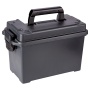 Plano, Field/Ammo Box, Deep, No Gasket, Plastic, Black, 4 Pack