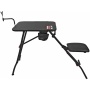 Birchwood Casey Ultra Steady Shooting Bench, Adjustable Rubber Coated Gun Rest, Folds Up for Easy Transport/Storage, Rated for 300lbs, Black