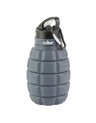 Caliber Gourmet Silicone Collapsible Grenade Water Bottle, 580ml