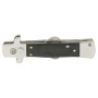 Caliber Gourmet Switchblade Style Bottle Opener, Black and Silver