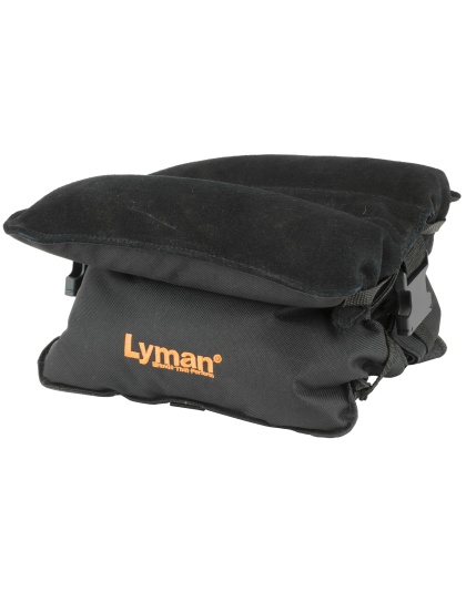 Lyman Products Universal Bag Rest, Filled, Black, Standard Size, Bag is Equipped with a Sturdy Carry Strap and an Adjustable Tensioning Strap to Adjust Elevation