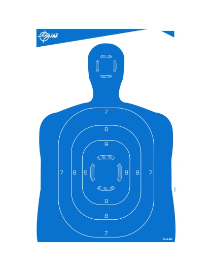 Allen Company EZ AIM Paper, Silhouette, 23x35", 4 Pack