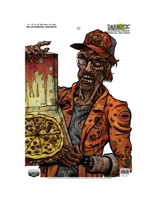 Birchwood Casey Darkotic Target, Special Delivery, 12x18, 8 Targets