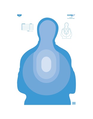 Birchwood Casey Eze-Scorer Target, Transitional Blue Paper, 23X35, 100 Targets