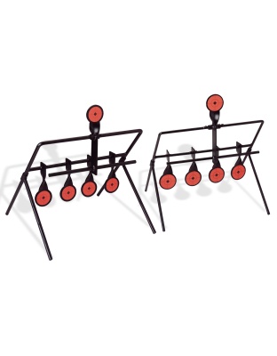 Birchwood Casey World of Targets Gallery Expert Resetting Target, For .22 Rimfire Rifles and .22 Caliber Handguns