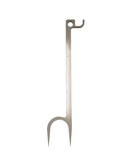 Birchwood Casey Steel Target Hanger, White, Single Hook