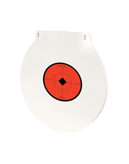 Birchwood Casey 1/2" Steel Target, 10", Round, White
