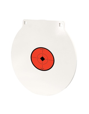 Birchwood Casey 1/2" Steel Target, 12", Round, White