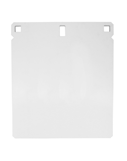 Birchwood Casey AR500 Gong, 10" Square Target, 3/8", White