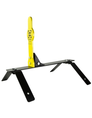 Caldwell AR500, 33% Pepper Popper, Steel Target, Yellow