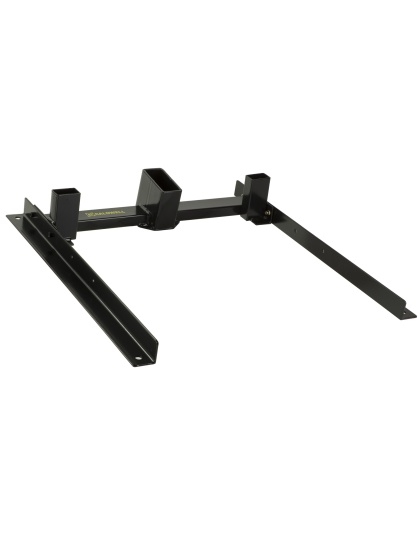 Caldwell Ultimate Steel Target Stand, Compatible with 2x4 and 1x2 Wooden Post, Black, Includes 2 Ground Stakes