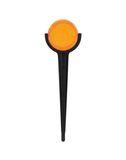 Daisy Shatterblast Targets w/Holders, Includes 8-2" Orange Clay Targets and 4 Target Stands