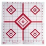 Pro-Shot Products Diamond Precision Sight In, 16"x16", 10 Pack, Red/White