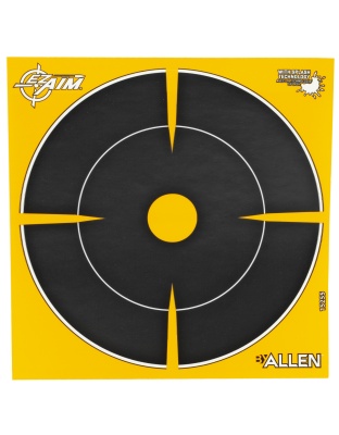 Allen Company EZ AIM Adhesive, Bullseye, 6", 12 Pack