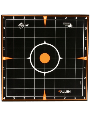 Allen Company EZ AIM Adhesive, Sight-In, 8x8", 5 Pack