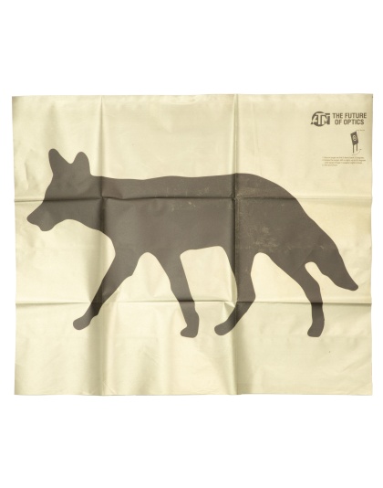 ATN Corp Coyote Thermal Target, 30"x24", Kit Includes (1) Coyote Target, (1) Universal Thermal Target, (12) Pasters
