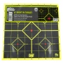 Pro-Shot Products Splatter Shot, Sight In, 8" Bullseye, Adhesive Target, 6 Pack, Black/Green