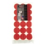Pro-Shot Products Splatter Shot, 1" Repair Pasters, Adhesive Target,, 216 Roll, Black/Red