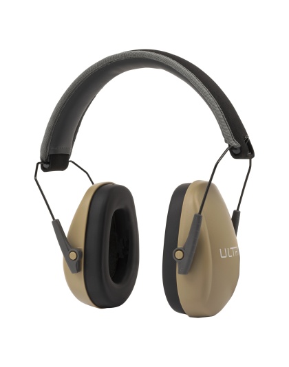 Allen Company ULTRX Slim Profile Passive Muff, Earmuff, NRR 23dB, Taupe
