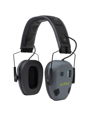 Allen Company ULTRX Bionic Fuse Ion, Bluetooth Electronic Earmuff, Slate