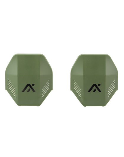 AXIL MX Plate, Fits MX Pro/Electronic/Passive Earmuffs, Olive Drab Green