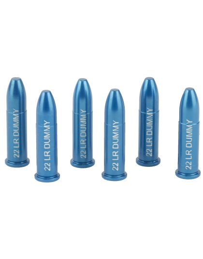 A-Zoom Dummy Rounds, 22LR, 6 Pack, (Do Not Dry Fire)