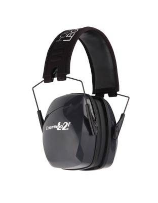 Howard Leight Leightning L2F Earmuff, Black, NRR 27, Folding