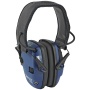Howard Leight Impact Sport, Electronic Earmuff, Folding, Real Blue Finish