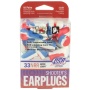 Howard Leight Super Leight Ear Plugs, Foam, NRR 33, Uncorded, Red/White/Blue, 10 Pair