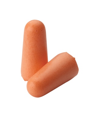 Champion Traps & Targets Shooting Foam Earplugs, Orange, 100 Pair