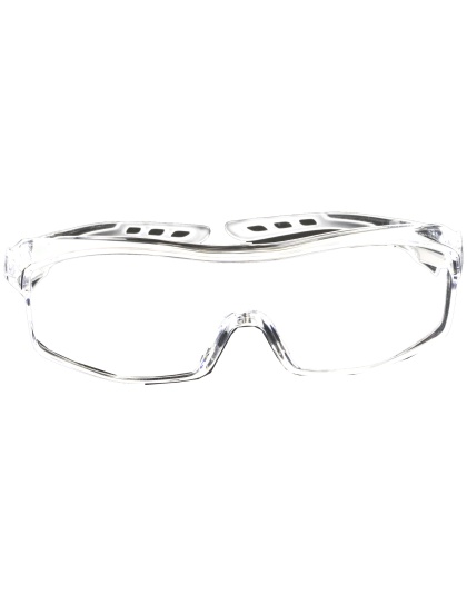 3M/Peltor Glasses, Clear Frame, ANSI Z87.1