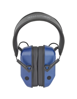 Champion Traps & Targets Vanquish Electronic Earmuff, Blue