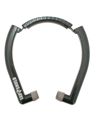 Otis Technology Ear Shield 26dB Hearing Protection, Black Finish