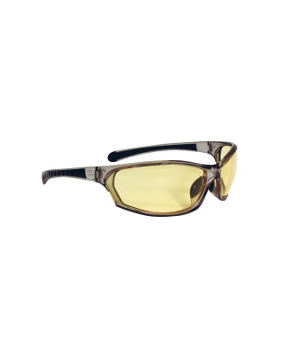 Radians Barrage Glasses, Gray Frame, Smoke Anti-Fog Lenses