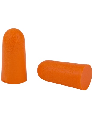 Radians Ear Plug, Foam Orange, Display Tub, 100 Pack