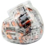 Radians Ear Plug, Foam Orange, Display Tub, 100 Pack