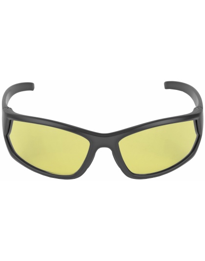 Walker's IKON, Carbine Full Frame Shooting Glasses, Black Frame, Amber Lens