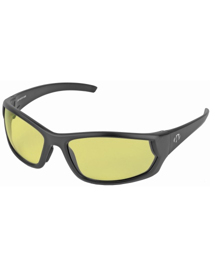 Walker's IKON, Carbine Full Frame Shooting Glasses, Black Frame, Amber Lens