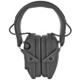 Walker's Razor, Freedom Slim Electronic Earmuff, US Flag Logo, Two Hi-Gain Omnidirectional Microphones, Low Noise/Frequency Tuned for Natural Sound Clarity, Hi-Def Sound Output w/ Audio Input Jack