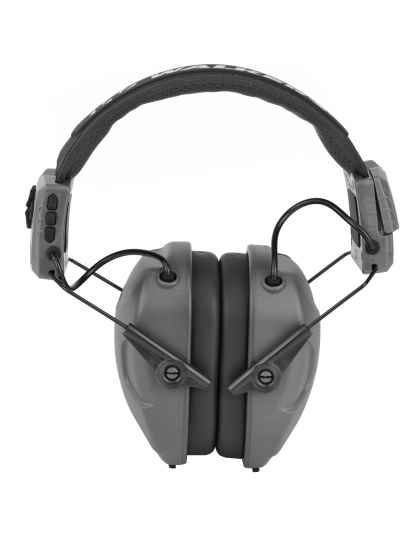 Walker's Xcel 500BT Digital Electronic Earmuff, Gray, Bluetooth